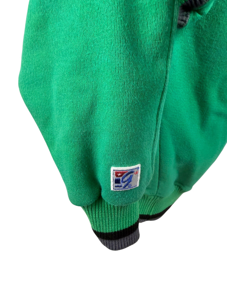PHILADELPHIA EAGLES VINTAGE 1990'S KELLY GREEN THE GAME TEAM NFL CREW SWEATSHIRT ADULT LARGE