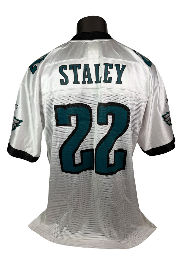 DUCE STALEY PHILADELPHIA EAGLES VINTAGE 2000'S  REEBOK JERSEY ADULT XL