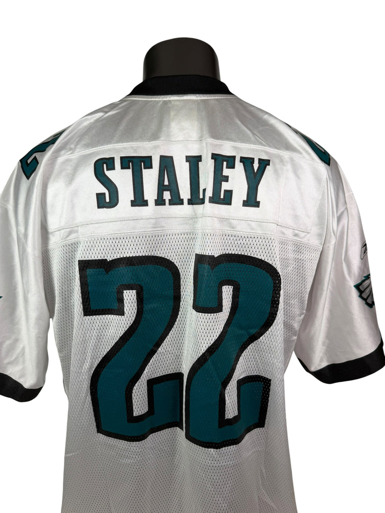 DUCE STALEY PHILADELPHIA EAGLES VINTAGE 2000'S  REEBOK JERSEY ADULT XL