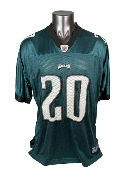 BRIAN DAWKINS PHILADELPHIA EAGLES VINTAGE 2000'S  REEBOK JERSEY ADULT XL