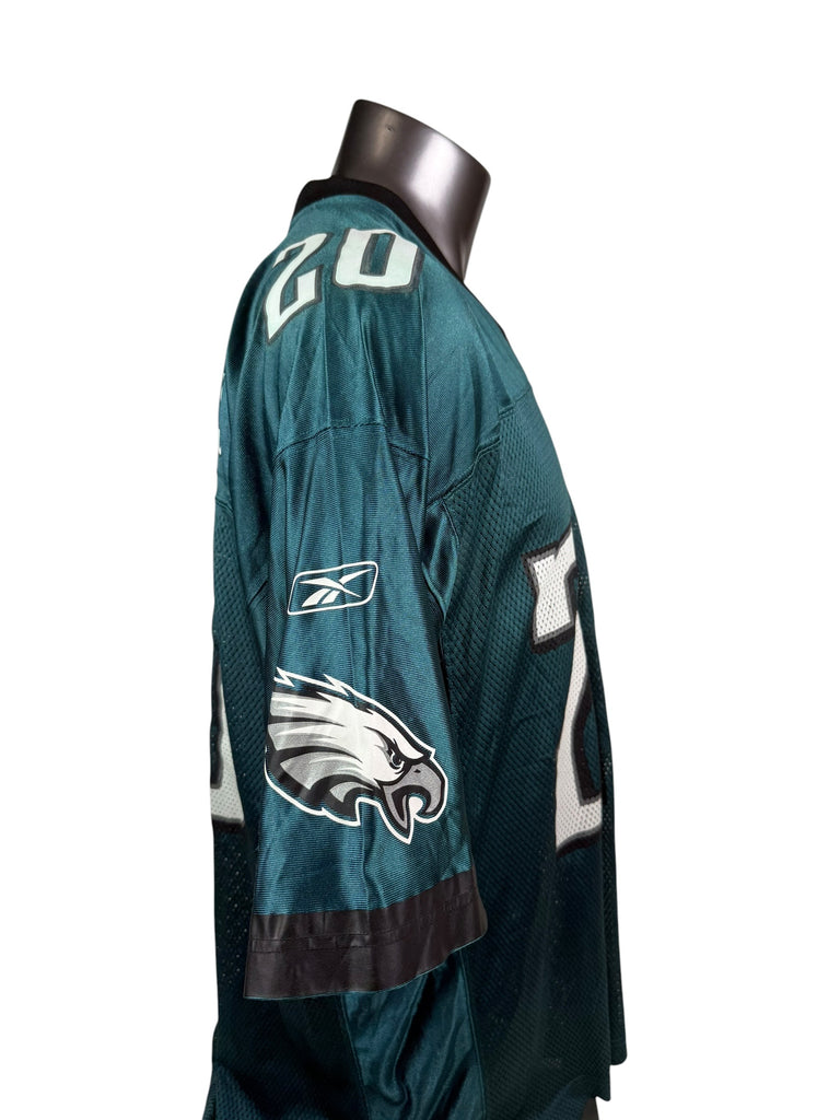 BRIAN DAWKINS PHILADELPHIA EAGLES VINTAGE 2000'S  REEBOK JERSEY ADULT XL