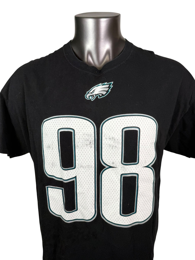 CONNOR BARWIN PHILADELPHIA EAGLES VINTAGE 2010'S PLAYER T-SHIRT ADULT XL