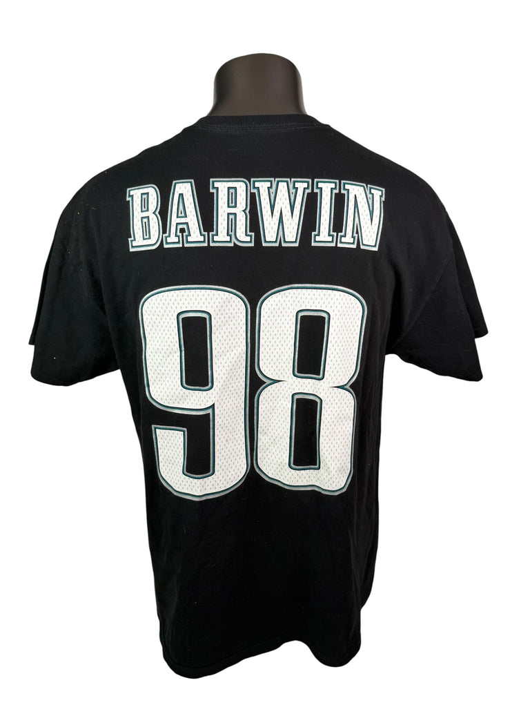 CONNOR BARWIN PHILADELPHIA EAGLES VINTAGE 2010'S PLAYER T-SHIRT ADULT XL