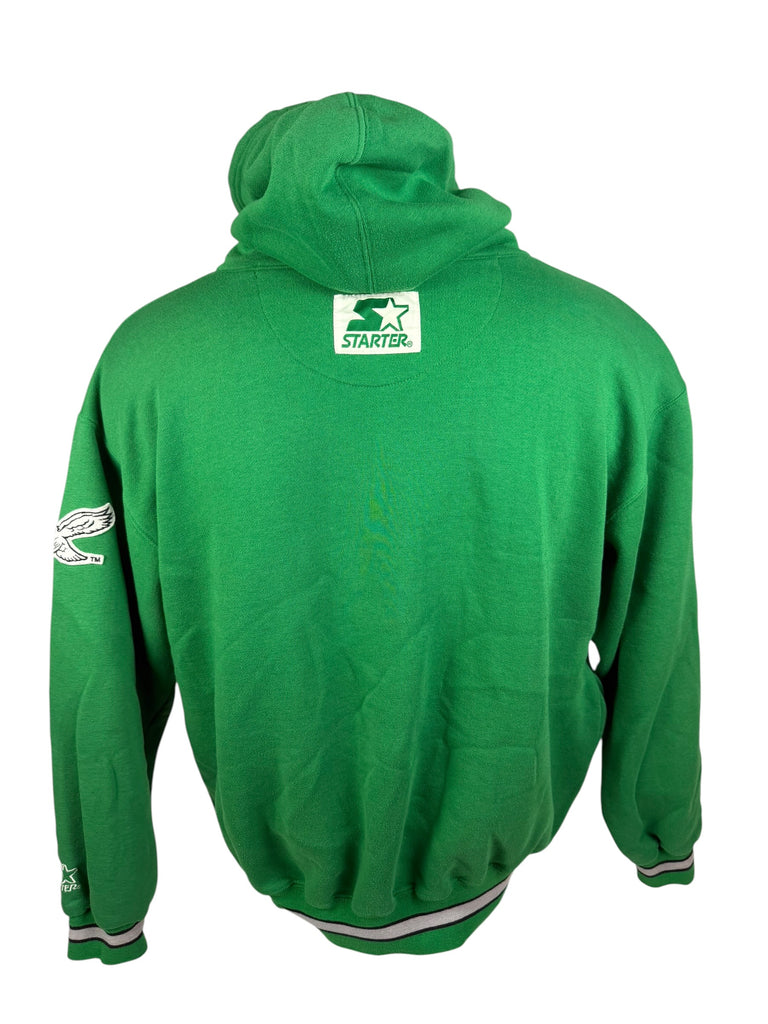 PHILADELPHIA EAGLES VINTAGE 1990'S STARTER HOODIE SWEATSHIRT ADULT LARGE