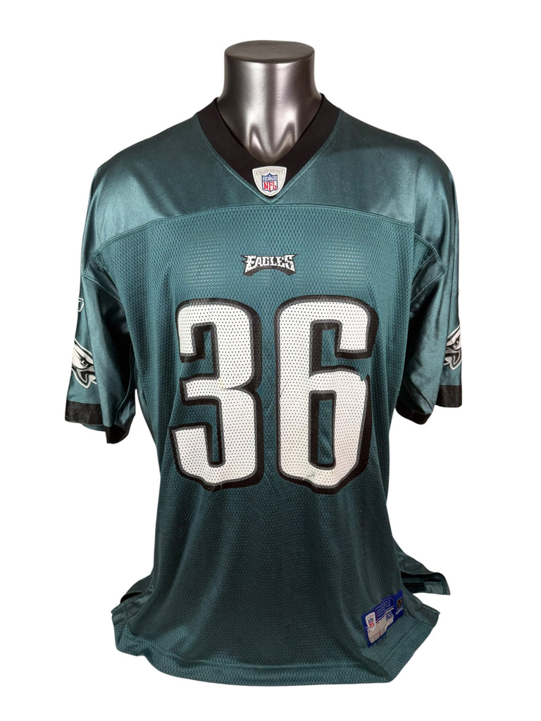 BRIAN WESTBROOK PHILADELPHIA EAGLES VINTAGE 2000'S  REEBOK JERSEY ADULT 2XL