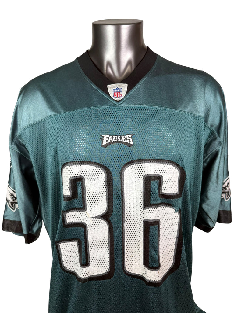 BRIAN WESTBROOK PHILADELPHIA EAGLES VINTAGE 2000'S  REEBOK JERSEY ADULT 2XL