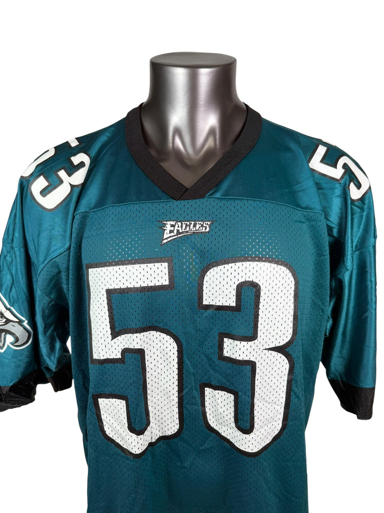 HUGH DOUGLAS PHILADELPHIA EAGLES VINTAGE 1990'S  CHAMPION JERSEY ADULT 48