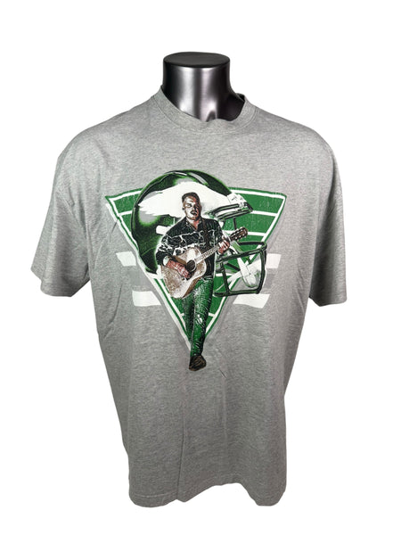ZACH BRYAN PHILADELPHIA EAGLES 2024 QUITTING TIME TOUR T-SHIRT ADULT 2XL
