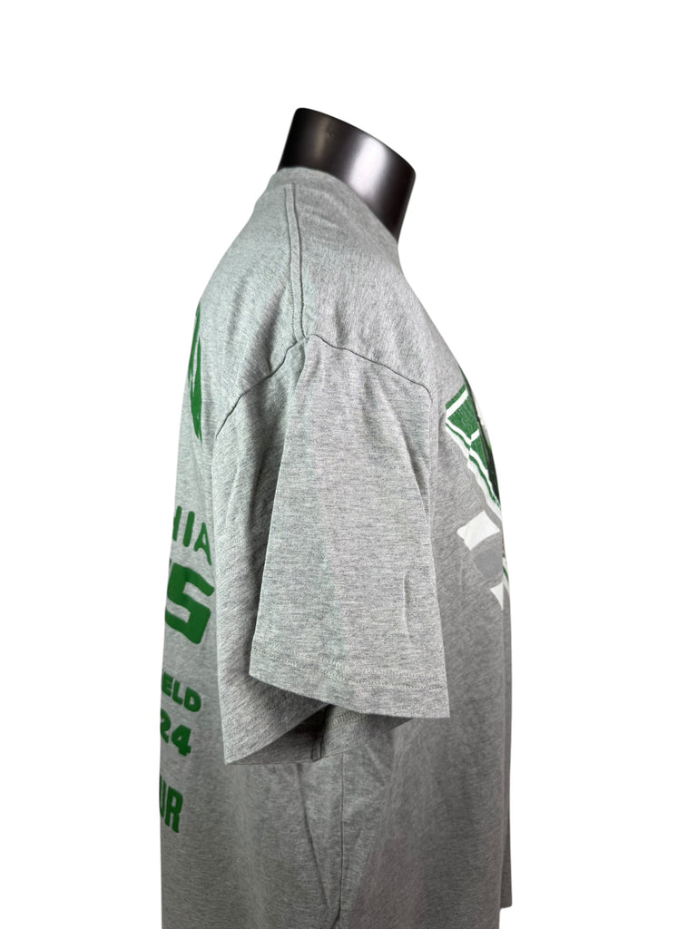 ZACH BRYAN PHILADELPHIA EAGLES 2024 QUITTING TIME TOUR T-SHIRT ADULT 2XL