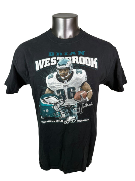 BRIAN WESTBROOK PHILADELPHIA EAGLES VINTAGE 2000'S T-SHIRT ADULT LARGE