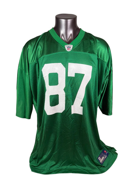 BRENT CELEK PHILADELPHIA EAGLES VINTAGE 2010 KELLY GREEN 50TH ANNIVERSARY REEBOK JERSEY ADULT 3XL