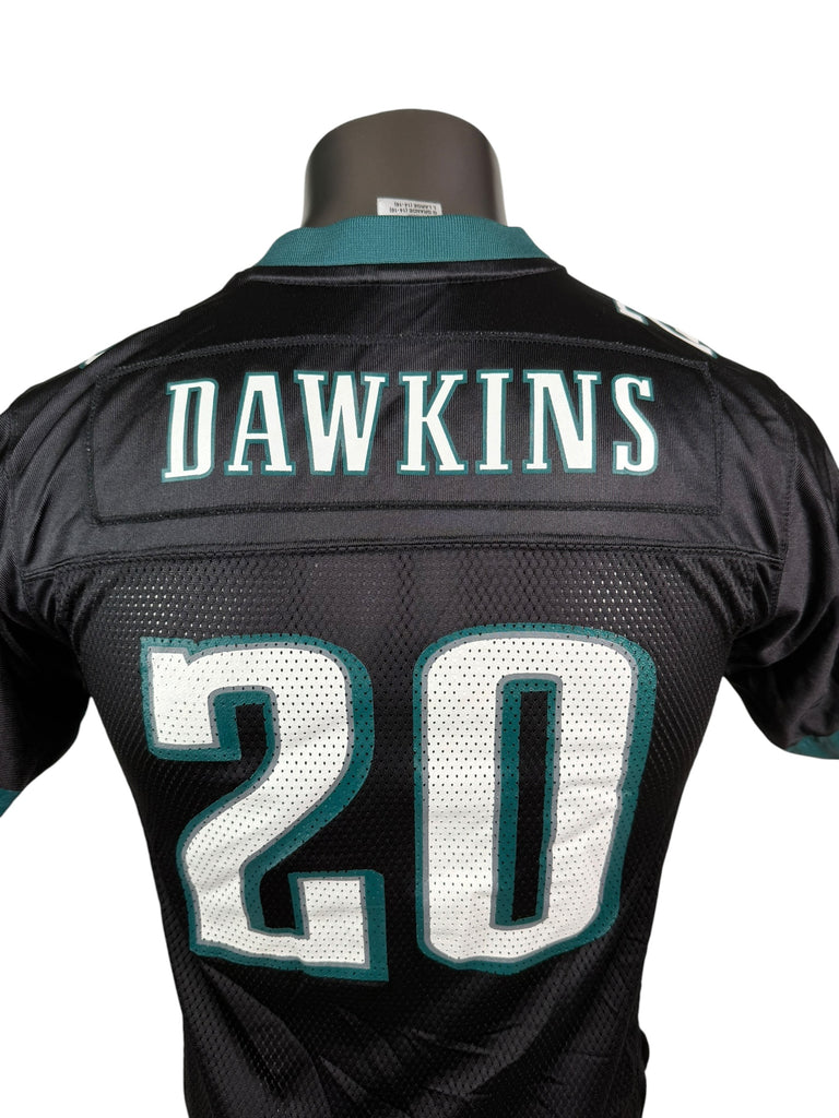 BRIAN DAWKINS PHILADELPHIA EAGLES VINTAGE 2000'S REEBOK  JERSEY YOUTH LARGE