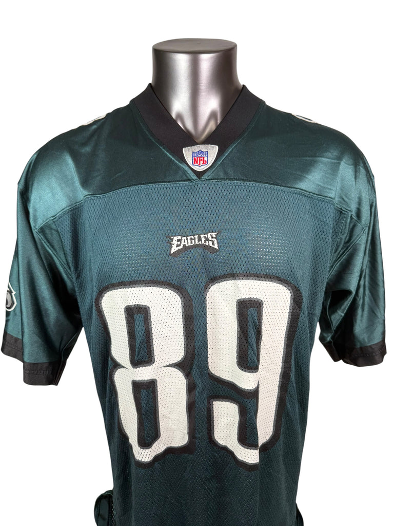 CHAD LEWIS PHILADELPHIA EAGLES VINTAGE 2000'S REEBOK JERSEY ADULT LARGE