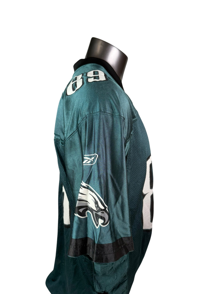 CHAD LEWIS PHILADELPHIA EAGLES VINTAGE 2000'S REEBOK JERSEY ADULT LARGE