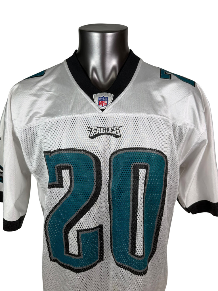 BRIAN DAWKINS PHILADELPHIA EAGLES VINTAGE 2000'S  REEBOK  JERSEY ADULT LARGE