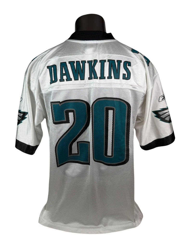 BRIAN DAWKINS PHILADELPHIA EAGLES VINTAGE 2000'S  REEBOK  JERSEY ADULT LARGE