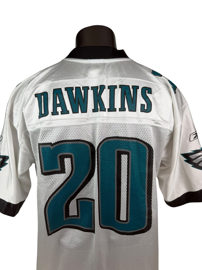 BRIAN DAWKINS PHILADELPHIA EAGLES VINTAGE 2000'S  REEBOK  JERSEY ADULT LARGE