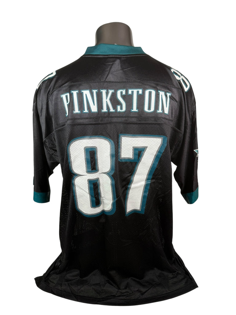 TODD PINKSTON PHILADELPHIA EAGLES VINTAGE 2000'S  REEBOK  JERSEY ADULT XL