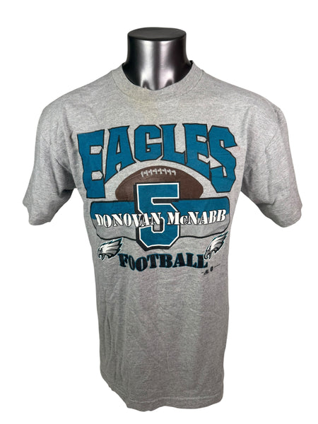 DONOVAN MCNABB PHILADELPHIA EAGLES VINTAGE 2000'S QB CLUB T-SHIRT ADULT LARGE