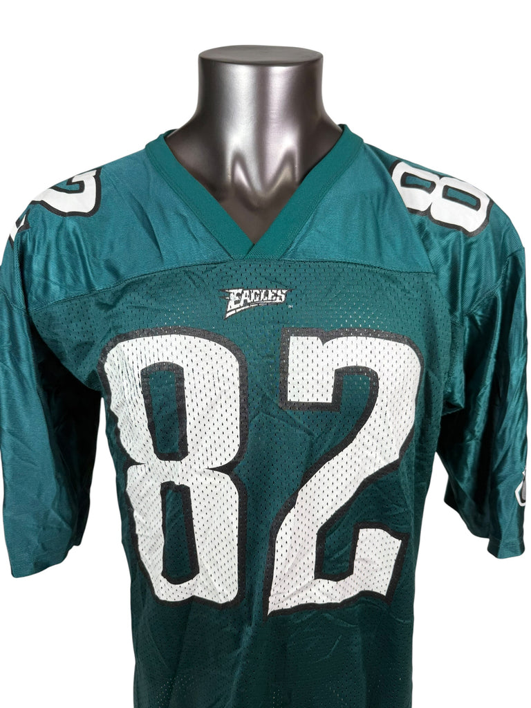 CHRIS T. JONES PHILADELPHIA EAGLES VINTAGE 1990'S STARTER JERSEY ADULT 46