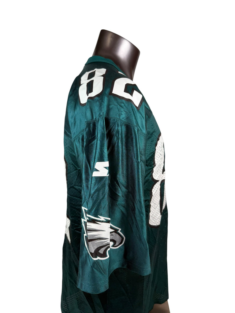 CHRIS T. JONES PHILADELPHIA EAGLES VINTAGE 1990'S STARTER JERSEY ADULT 46