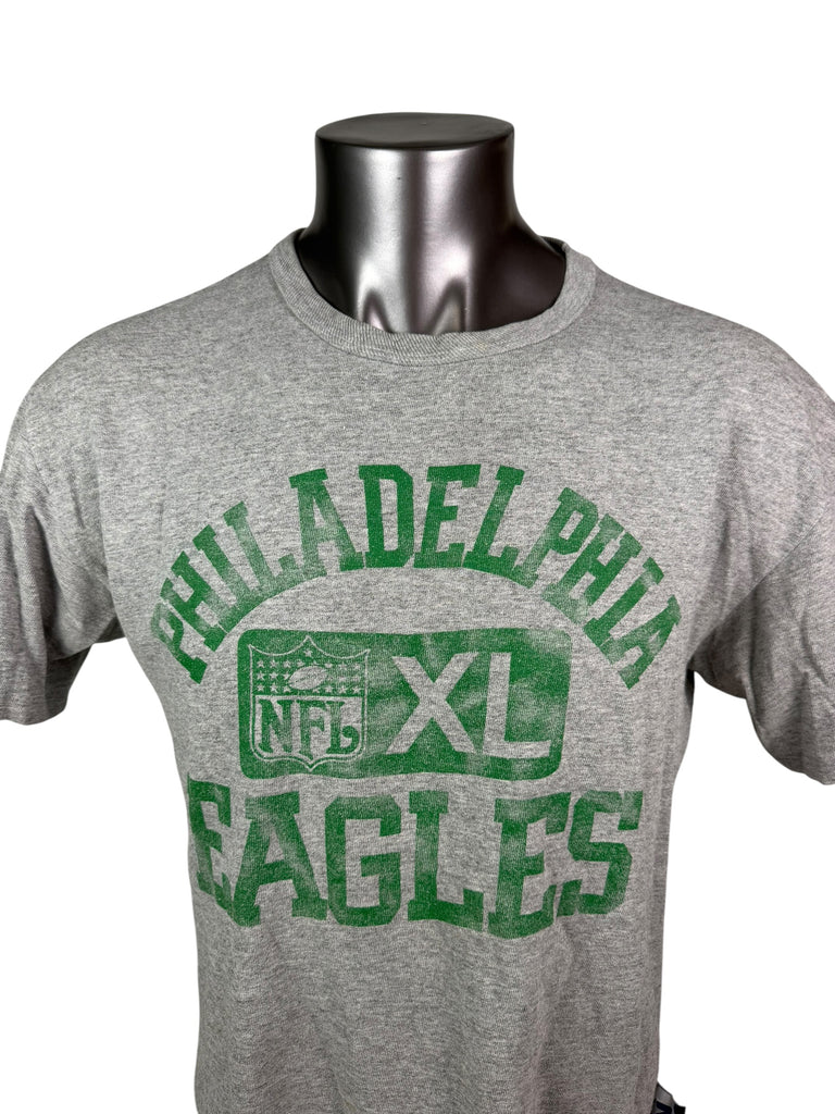 PHILADELPHIA EAGLES VINTAGE 1990'S STARTER KELLY GREEN T-SHIRT ADULT LARGE