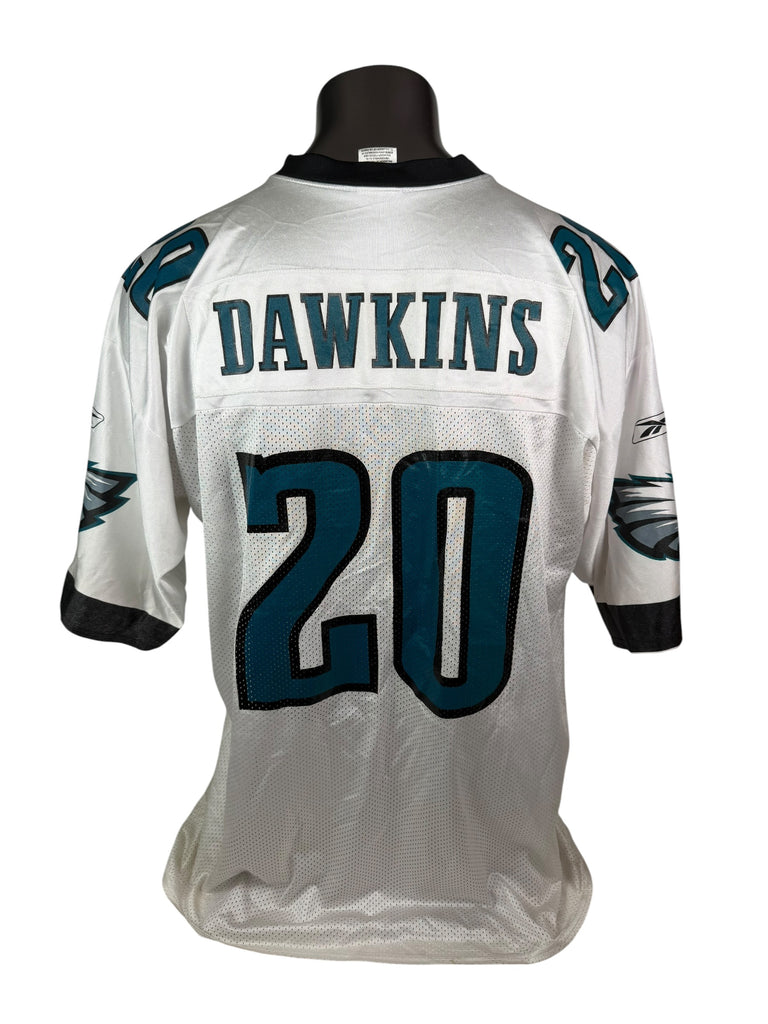 BRIAN DAWKINS PHILADELPHIA EAGLES VINTAGE 2000'S  REEBOK  JERSEY ADULT 2XL
