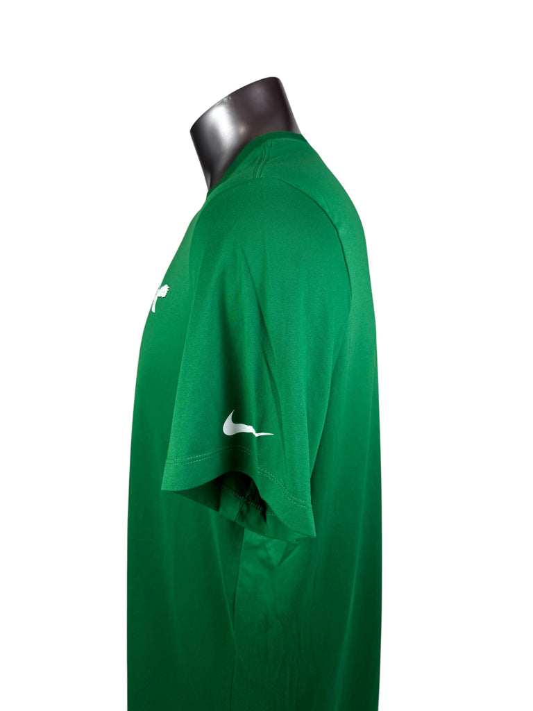 PHILADELPHIA EAGLES TEAM ISSUED KELLY GREEN DRI-FIT NIKE T-SHIRT ADULT XL
