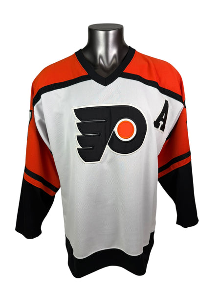 ROD BRIND'AMOUR  PHILADELPHIA FLYERS VINTAGE 1990'S AUTHENTIC STARTER JERSEY ADULT LARGE