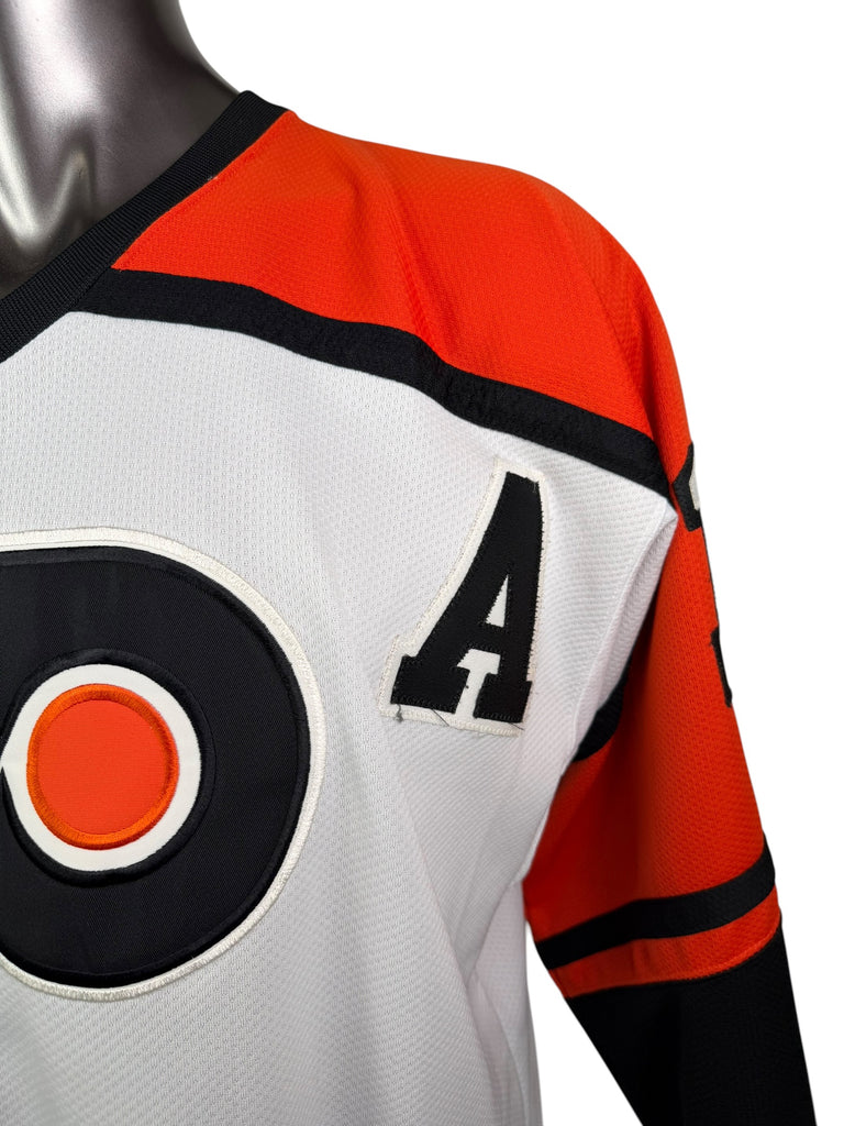 ROD BRIND'AMOUR  PHILADELPHIA FLYERS VINTAGE 1990'S AUTHENTIC STARTER JERSEY ADULT LARGE
