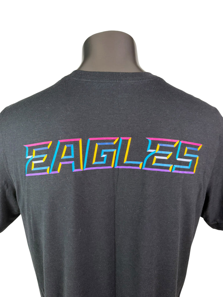PHILADELPHIA EAGLES TEAM ISSUED CRUCIAL CATCH CANCER DRI-FIT NIKE T-SHIRT ADULT XL