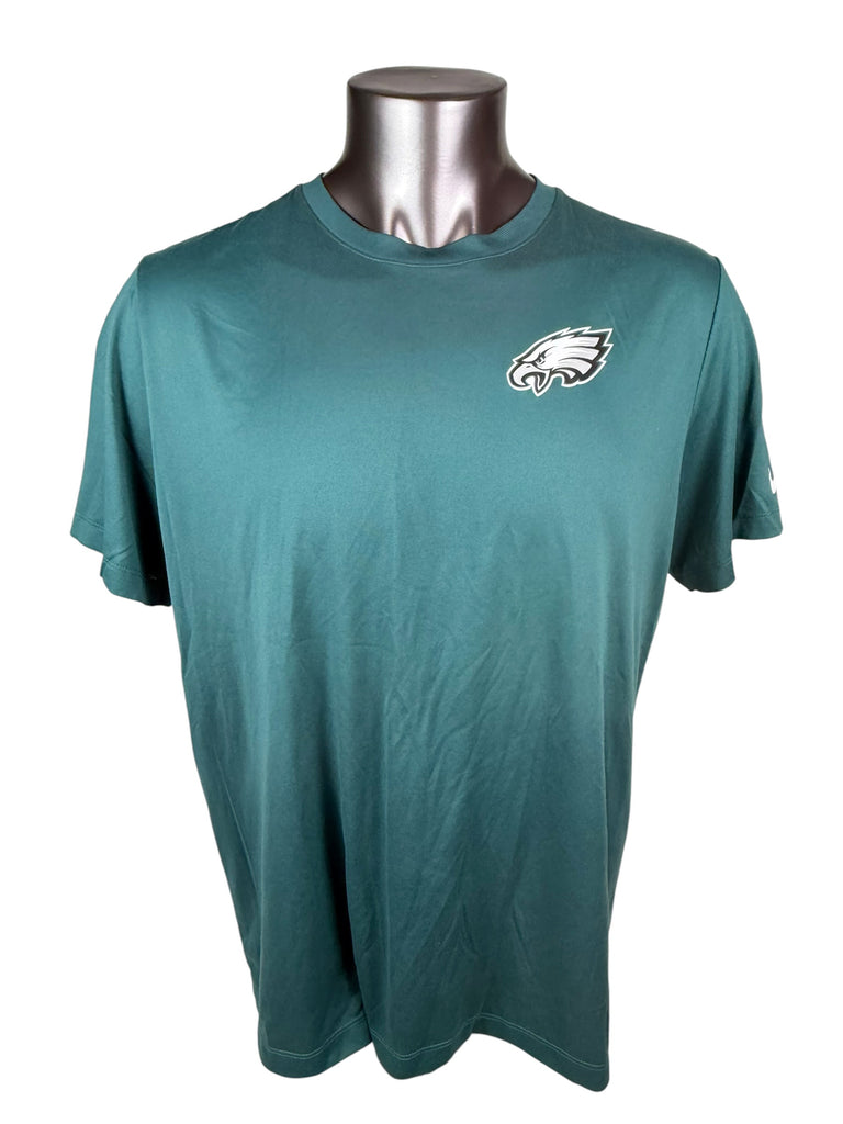 PHILADELPHIA EAGLES TEAM ISSUED DRI-FIT NIKE T-SHIRT ADULT XL