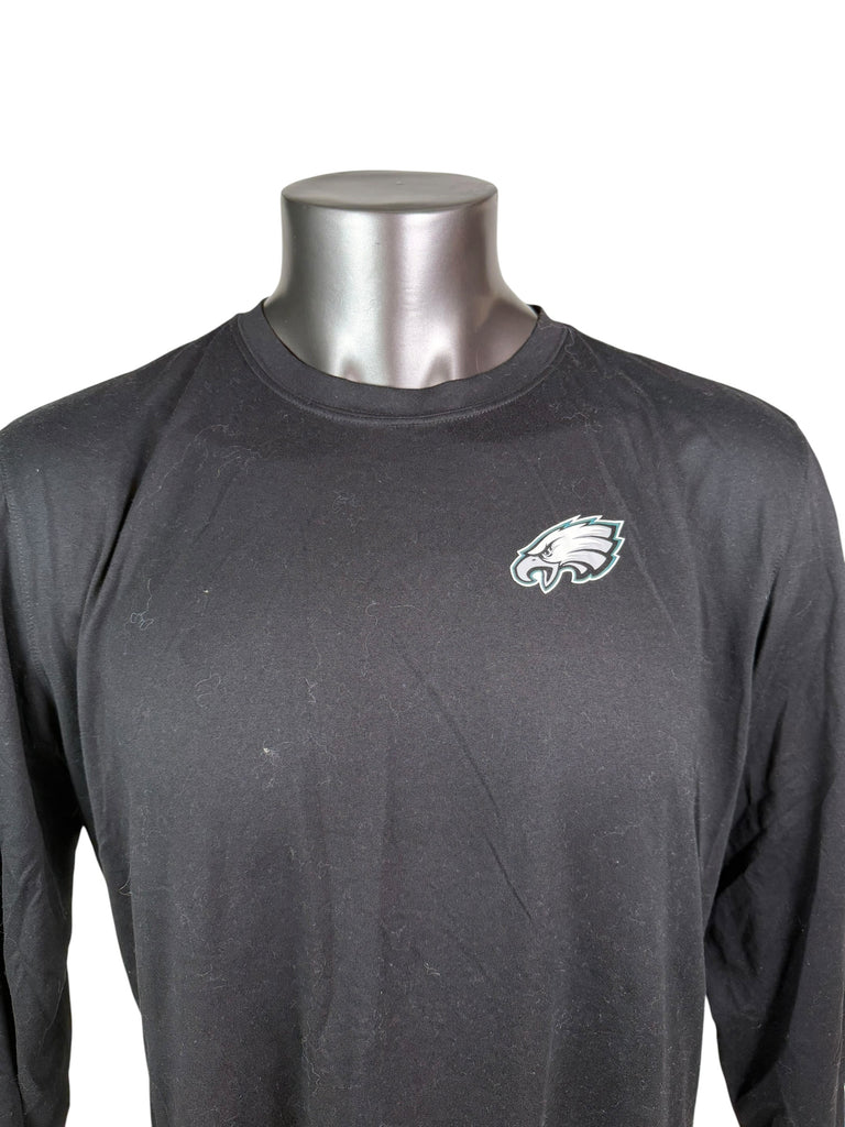PHILADELPHIA EAGLES TEAM ISSUED  DRI-FIT NIKE LONG SLEEVED SHIRT ADULT XL