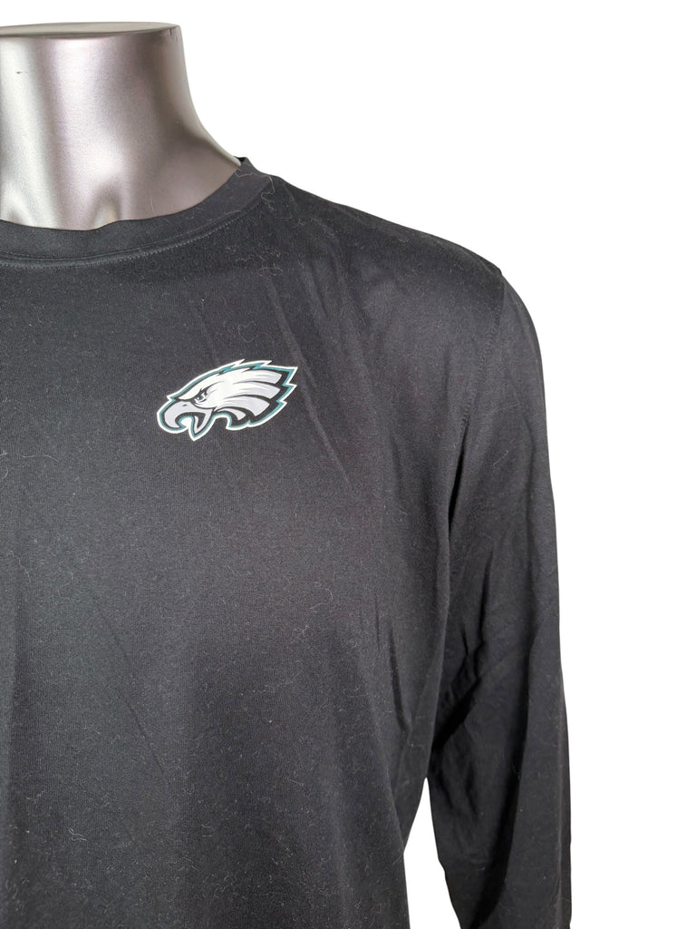 PHILADELPHIA EAGLES TEAM ISSUED DRI-FIT NIKE LONG SLEEVE T-SHIRT ADULT XL