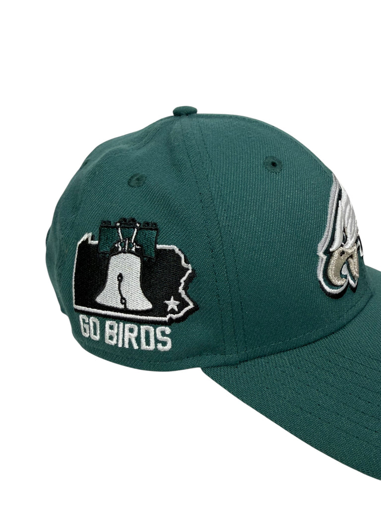 PHILADELPHIA EAGLES GO BIRDS NEW ERA SNAPBACK ADULT HAT
