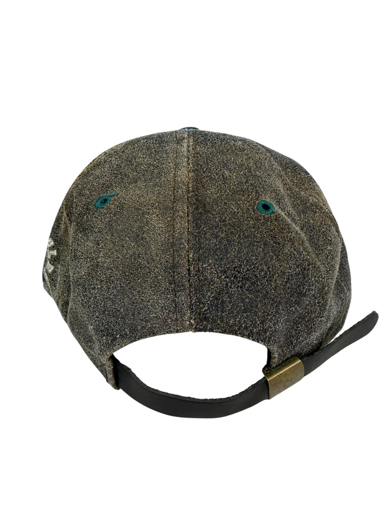 PHILADELPHIA EAGLES VINTAGE 2000'S TEAM NFL LEATHER PRO ELITE STRAPBACK ADULT HAT