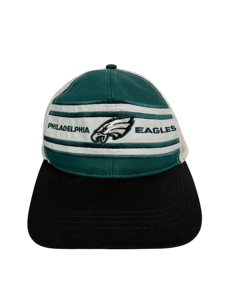 PHILADELPHIA EAGLES VINTAGE 2000'S MESH TRUCKER DRAFT SNAPBACK ADULT HAT