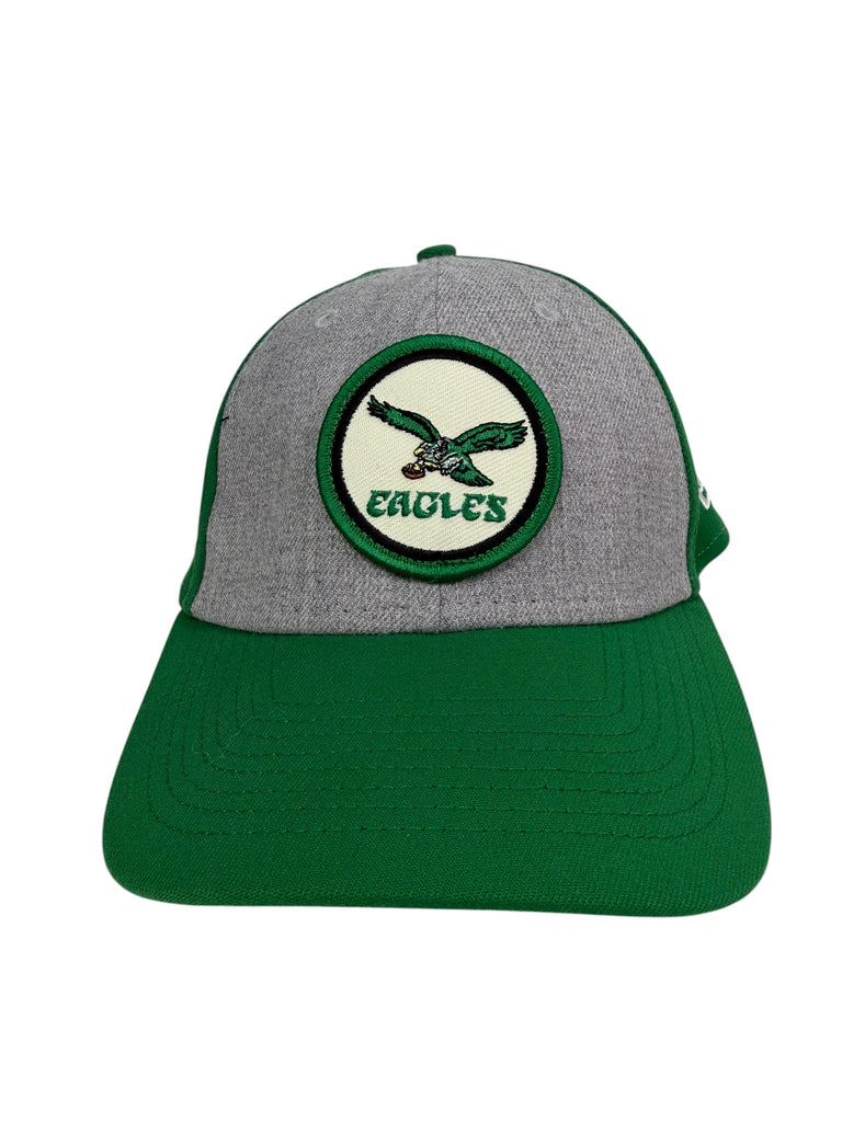 PHILADELPHIA EAGLES RETRO KELLY GREEN NEW ERA FLEX-FITTED ADULT HAT L /XL