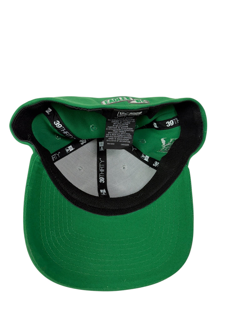 PHILADELPHIA EAGLES RETRO KELLY GREEN NEW ERA FLEX-FITTED ADULT HAT L /XL