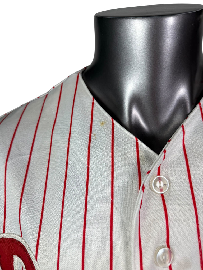 DARREN DAULTON PHILADELPHIA PHILLIES VINTAGE 1990'S MAJESTIC AUTHENTIC JERSEY ADULT XL