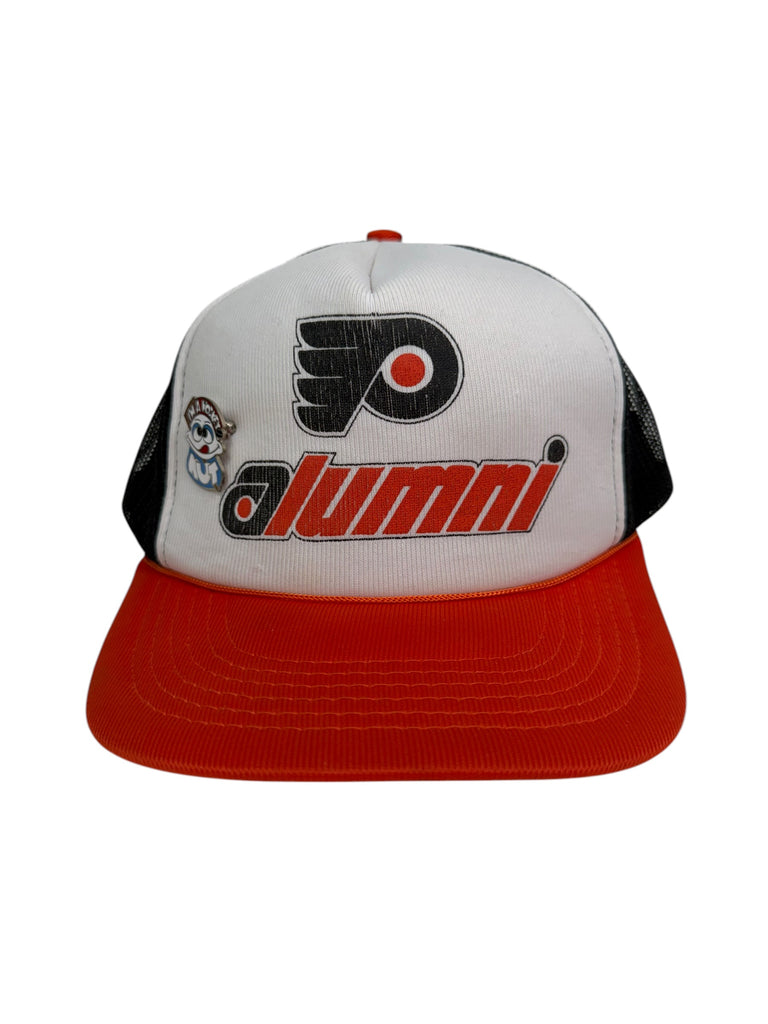 PHILADELPHIA FLYERS VINTAGE 1980'S ALUMNI MESH SNAPBACK ADULT HAT