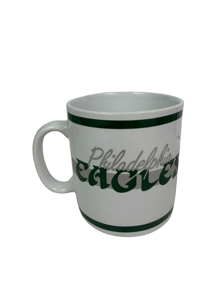 PHILADELPHIA EAGLES VINTAGE 1990'S RUSS CERAMIC 20OZ TEAM NFL COFFEE MUG
