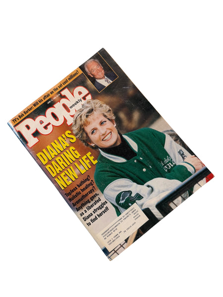 PRINCESS DIANA PHILADELPHIA EAGLES VINTAGE 1994 PEOPLE WEEKLY MAGAZINE COVER