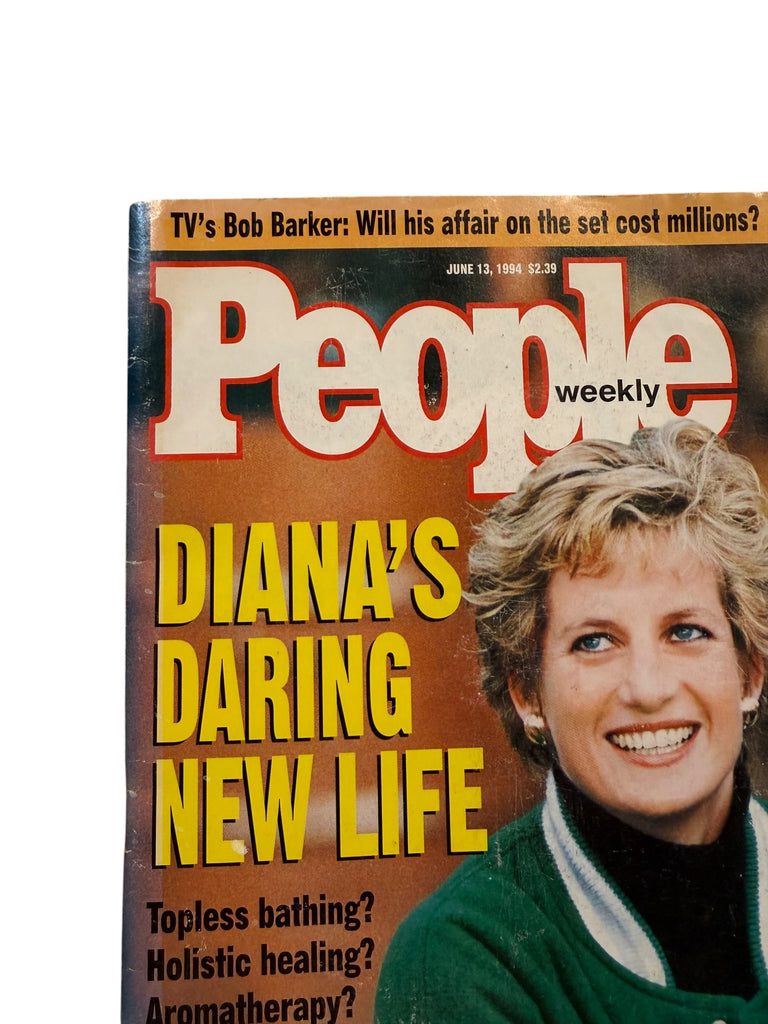 PRINCESS DIANA PHILADELPHIA EAGLES VINTAGE 1994 PEOPLE WEEKLY MAGAZINE COVER