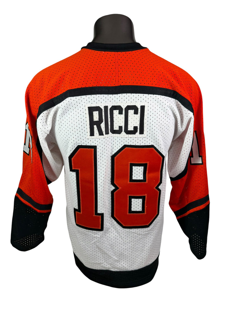 MIKE RICCI PHILADELPHIA FLYERS VINTAGE 1990'S AUTHENTIC JERSEY ADULT LARGE
