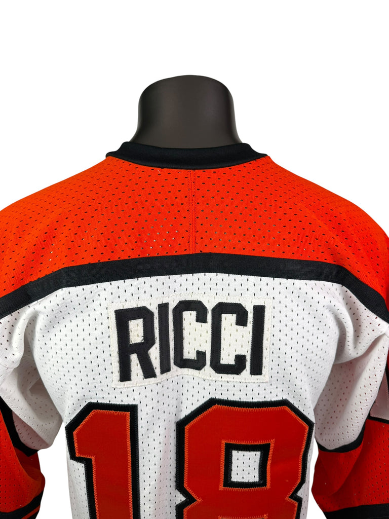 MIKE RICCI PHILADELPHIA FLYERS VINTAGE 1990'S AUTHENTIC JERSEY ADULT LARGE