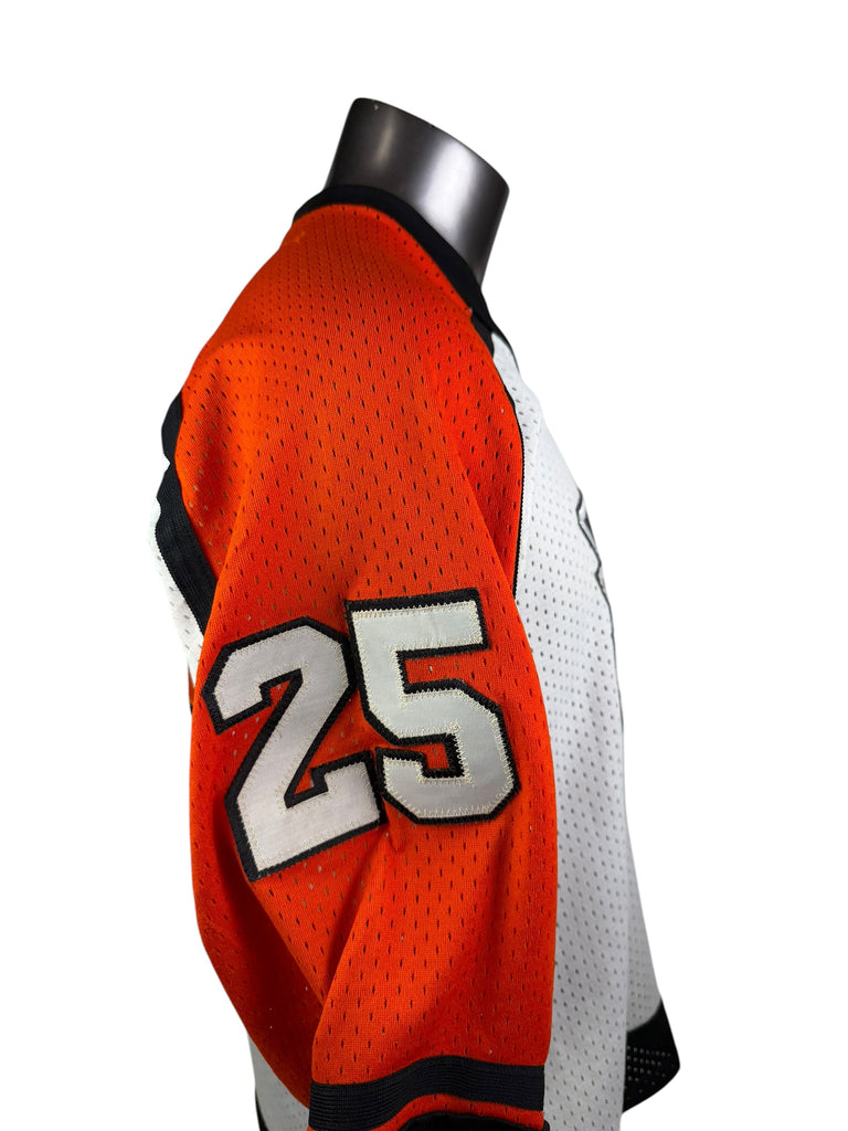 PETER ZEZEL PHILADELPHIA FLYERS VINTAGE 1980'S AUTHENTIC CCM JERSEY ADULT MEDIUM