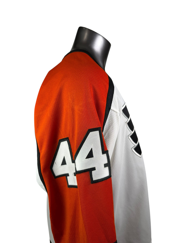 JANNE NIINIMAA PHILADELPHIA FLYERS VINTAGE 1990'S AUTHENTIC SIGNED CCM JERSEY ADULT LARGE