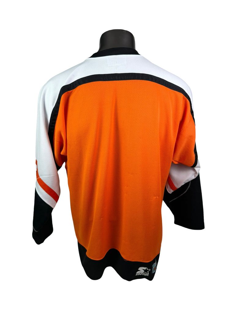 PHILADELPHIA FLYERS VINTAGE 1990'S STARTER JERSEY ADULT LARGE