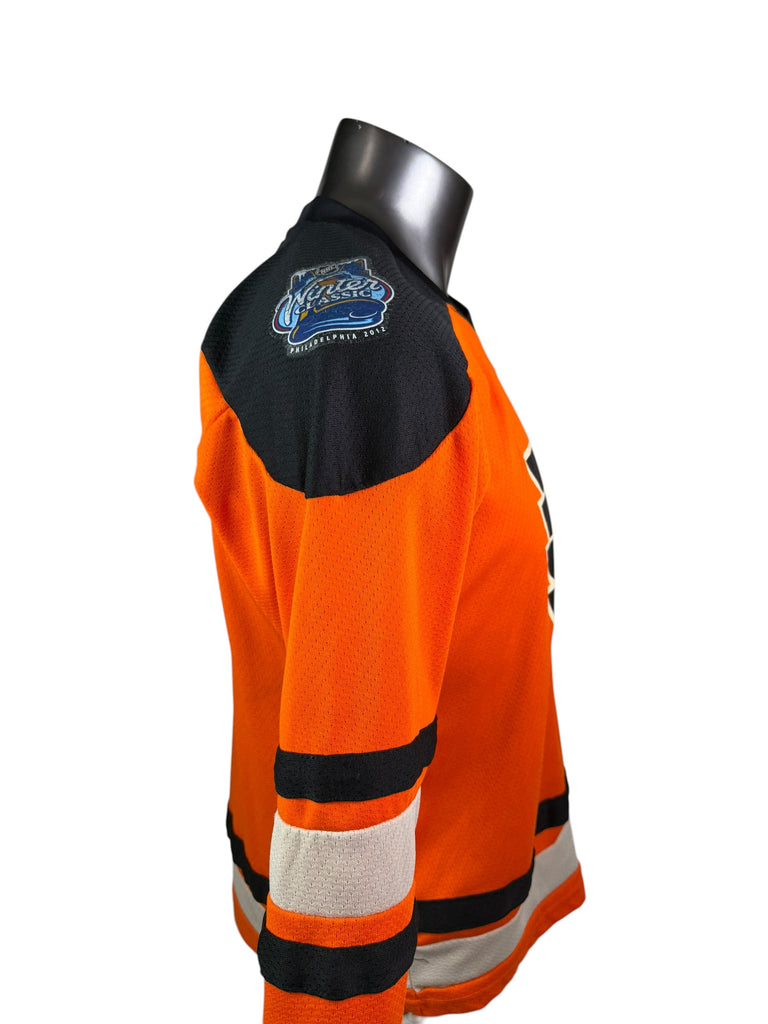 PHILADELPHIA FLYERS 2012 WINTER CLASSIC REEBOK JERSEY YOUTH  LARGE / XL